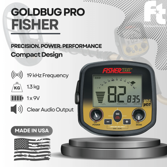 Fisher Goldbug Pro with 11