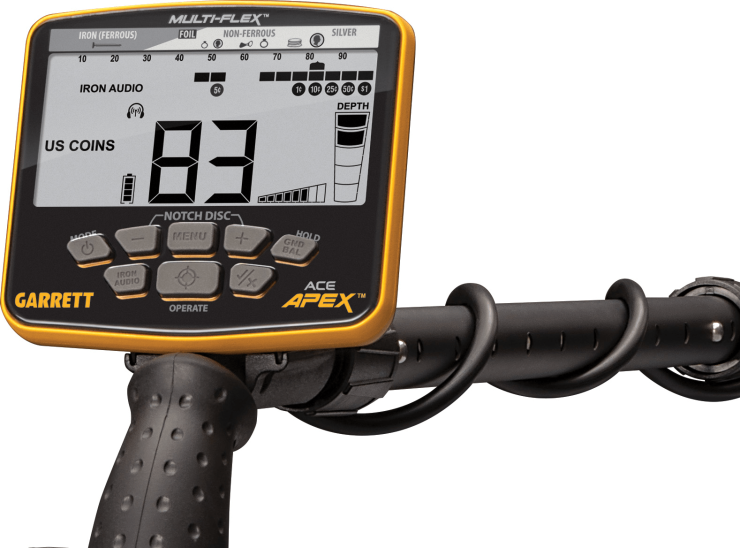 GARRETT ACE APEX 6X11  + MS-3