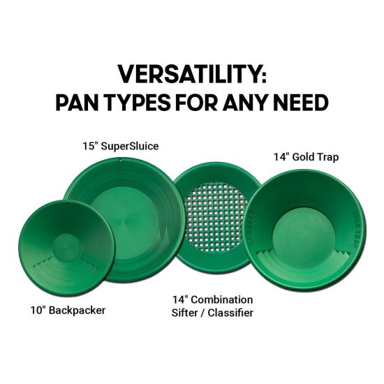 Deluxe Gold Pan Kit